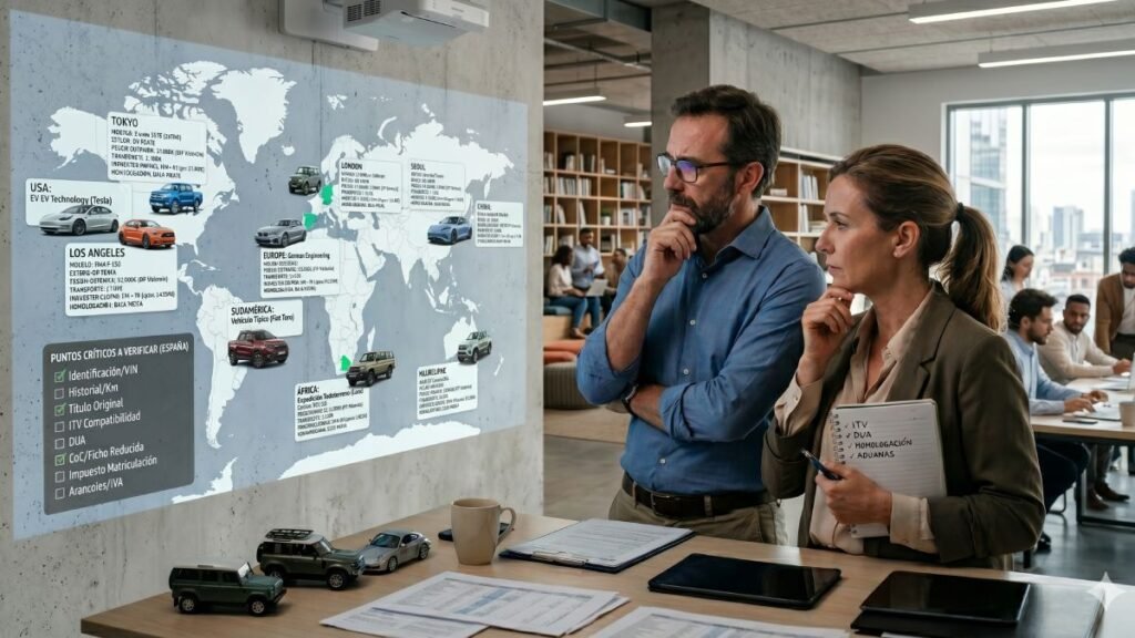 Qué verificar antes de comprar un vehículo en el extranjero